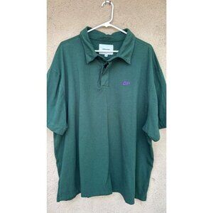 Daniel Patrick Shirt Men's Extra Large Dark Green Polo New Designer Logo